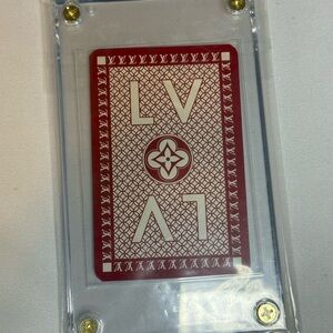 Louis Vuitton One of Diamonds Playing Card -Collector’s Piece